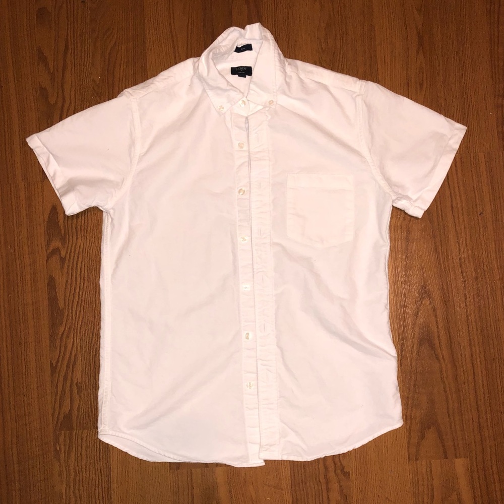 J crew slim short sleeve shirt. Worn once.